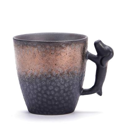 China New Durable 86ml Clay Master Cup Durable Hot Selling Vintage Tea Cup Chinese Arabic Coffee Mug With for sale