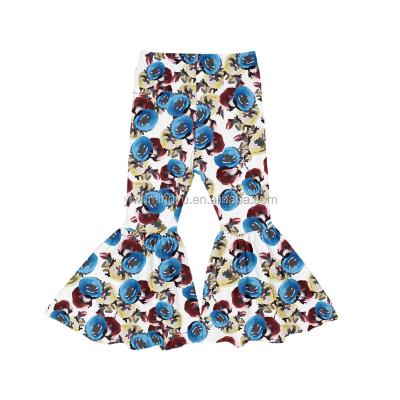 China Viable Wholesale High Quality Flower Horn Pants For Little Girls for sale