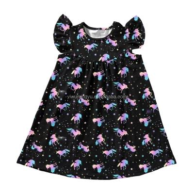 China Anti-static hot sale baby dress for kids summer dress casual style bead dress for sale