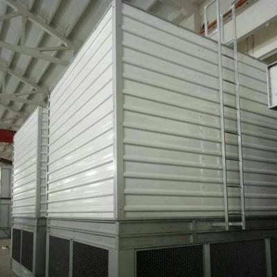 China Machinery Repair Shops 125T Closed Rectangle Cooling Tower for sale