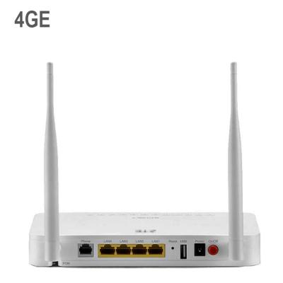 China Hot Sale GPON ONU Ontario F670L 4GE+1TEL+1USB+WIFI ONU Wifi FTTH Dual Band Router F670L ONU for sale