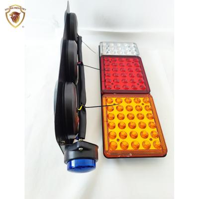 China PMMA+ABS+Aluminum Driving Night 12v/24v Amber Side Marker Light for sale