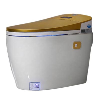 China Intelligent Smart Toilet Floor Standing Automatic Operation Toilet Electronic Toilet With Automatic Operation for sale