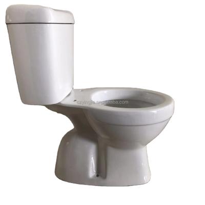 China Automatic Operation China Supplier Sanitary Ware Bathroom Wc Two Piece Cheap Ceramic White Color Toilet for sale