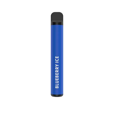 중국 니코틴 50mg 블루베리 아이스 일회용 Vape 400mAh 2.4mL 판매용