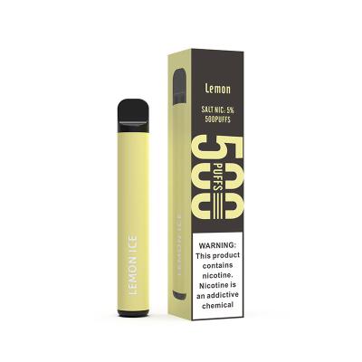 China 400mAh kleiner Wegwerf-Vape Pen Electronic Cigarettes 500Puffs zu verkaufen