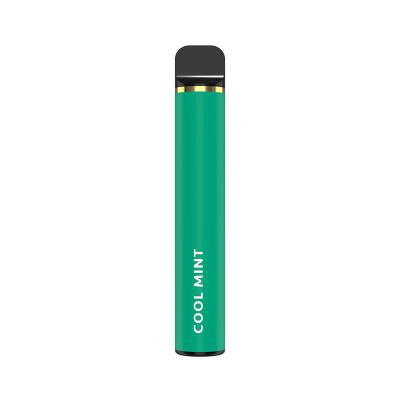 중국 스테인레스 스틸 쿨 민트 일회용 포드 1.6Ω 19mm 1200mAh Vape 스타터 키트 판매용