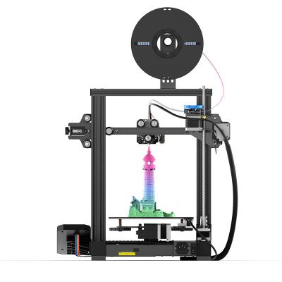 China Neo 3D Printer Printing Wholesale Metal 3D Printer Ender-3 V2 With Glassbed 220*220*250mm Impresora 3D for sale