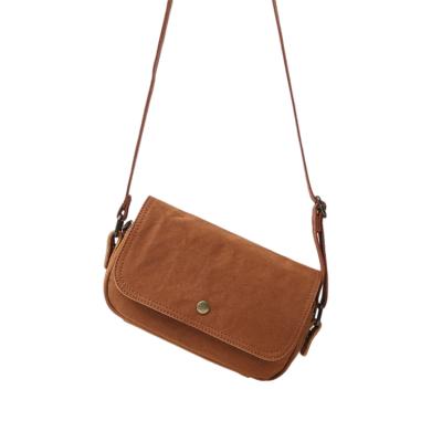 China New fashion women's waist bag cross bag Korean version large capacity canvas shoulder bag for sale