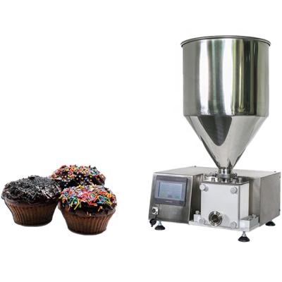 China Bread Bakery Machine Innovative Soft Functional Automatic Cake Cream Liner Design Coating Filling Machine for sale