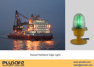 China Oil Drilling Platform Green LED Deck Edge Light for Helipad Cap 437 for sale