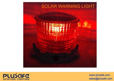 China Solar Powered 7 days Autonomy Airfield Taxiway Barricade Marking Light for sale