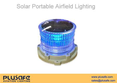 China 16 Pcs High Power Solar Airfield Runway Lighting Elevated Installed for sale