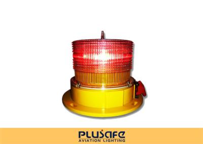 China LED L810 Solar Air Obstacle Light Waterproof 32cd Flashing Red for Tower Cranes for sale