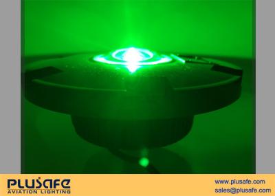 China 8 Inch Size Inset LED Heliport Lights 30cd Green Color For Touchdown And Liftoff Area for sale