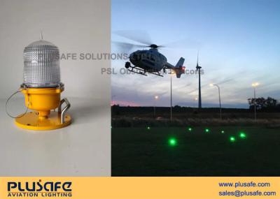 China Temporary Use Portable Heliport Lighting Yellow Color LED 30cd For Police Emergency for sale