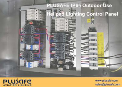 China LED Helipad Lighting Control Panel IP65 Outdoor Usage Stainless Steel Enclosure for sale