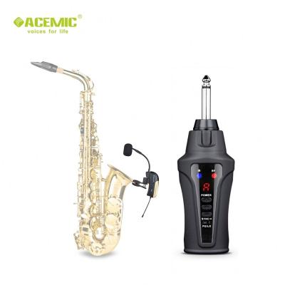 China Perfect ACEMIC PR-8/ST4 Noise Saxophone Microphone System Musical Instrument Portable Wireless Condenser Microphone for sale