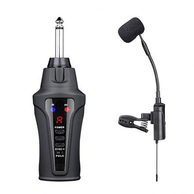 China Clip Microphone 2021 ACEMIC Musical Instrument MIC Saxophone Wireless Microphone ST-5 for sale