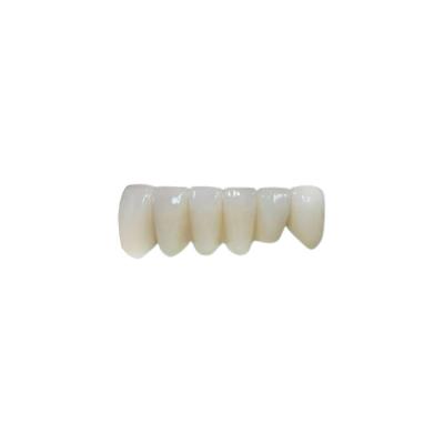 Китай Мост Zirconia полной кроны Zirconia OEM контура кубической зубоврачебной фиксированный продается