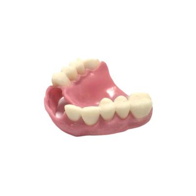 China CAD CAM 3D que imprime da dentadura natural da cor das dentaduras o laboratório dental à venda