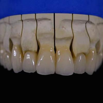 China zirconia bridge restoration zirconia blank  Porcelain material:  Vita VM9 porcelain powder zu verkaufen