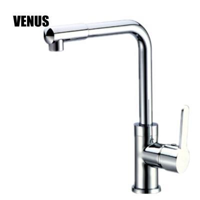 China Sense Faucets Copper Cold And Hot Water Kitchen Mixer 360 Degree Rotating Kitchen Faucet for sale