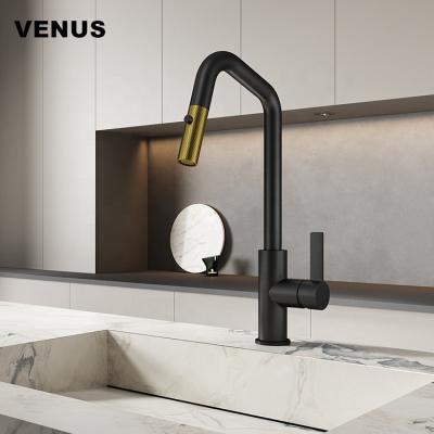 China Metered Faucets Wholesale Sink Faucet Kitchen Faucet Pull Out Mixer Cold Water Tap for sale