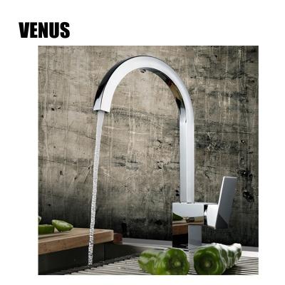 China Metered Faucets Shape Body Kitchen Antique Brass Faucet for sale