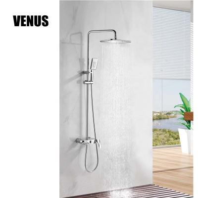 China With Kaiping Surface Mounted Slide Bar Rain Shower Faucet Hotel Supplies for sale