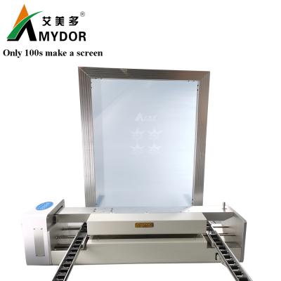 China Printing Shops Amydor AMD550A Silk Screen Printer Plate Making Machine No Washing No Exposure 60x90cm Large Size for sale