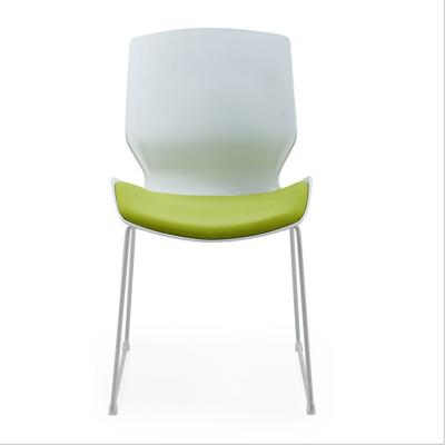 China Modern High Quality Cushion Chair Plastic Dining Chair for sale