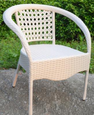 China Cooling Outdoor Furniture Garden Rattan Armrest Modern Modern Dining Chair for sale