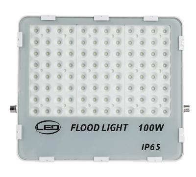 China 100W  high lumen high quality  slim led flood light   waterproof IP65 aluminum materials for building  lighting use for sale