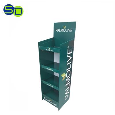 China Supermarket China Supplier Best Price Cardboard Display Stand For Daily Chemicals for sale