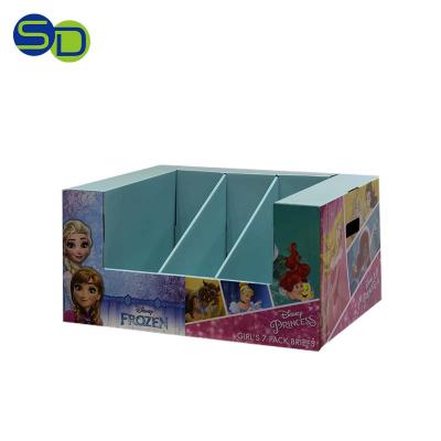 China PDQ In-store Good Quality China Paper Display AN1027-6 Counter for sale