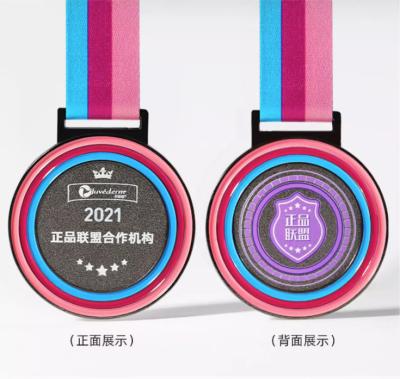 China Hot Sale Double Sided Medal Award Medal Gold Plated Custom Blank Marathon Race Metal 3d Sports Award Medals for sale