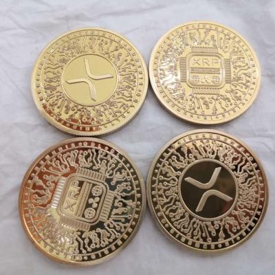 China Custom Enamel Gold Coin Europe Metal Silver Metal Souvenir Coins Challenge Coin for sale