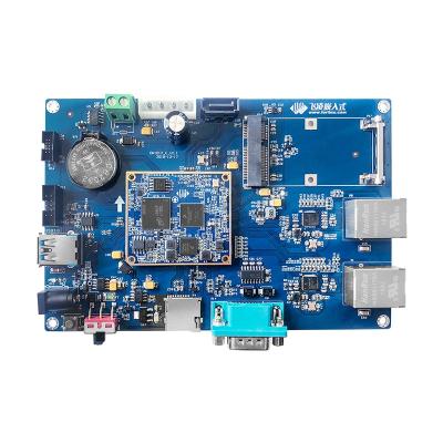 China LS1012A single board computer can support Ubuntu and Linux OpenWRT, built-in USB3.0, SATA, PCIe, Ethernet, 45*40mm UART for sale