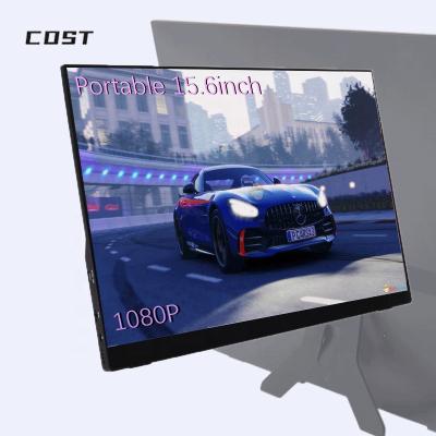 China OEM Uncurved Monitor 1080p Mobile 15.6 Laptop Game Led Monitor Extra Monitors For Laptop for sale