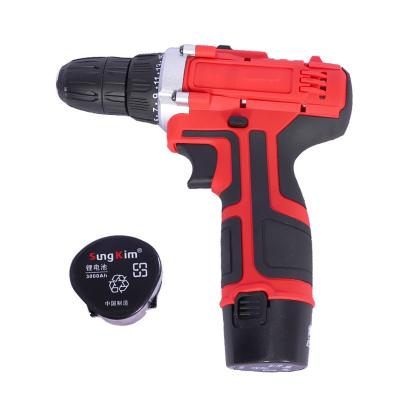 China Factory Supply Electric Power Craft Mini Hand Drill 12v Cordless Battery Power Drill Tool 10mm for sale