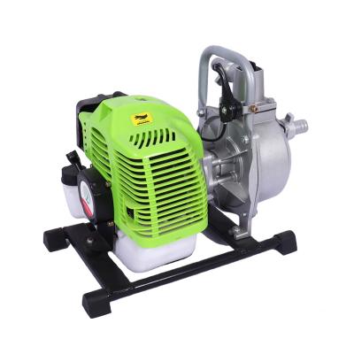 China Other factory mini pump 1inch mini pump 52CC farm irrigation gasoline engine water pump wholesale for sale