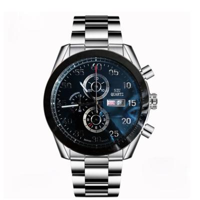 China Auto Date Mens Watches Japan Quartz VK Movement Automatic Date Dial Male Clock Design Man Sports Fitness Wrist Watch for sale