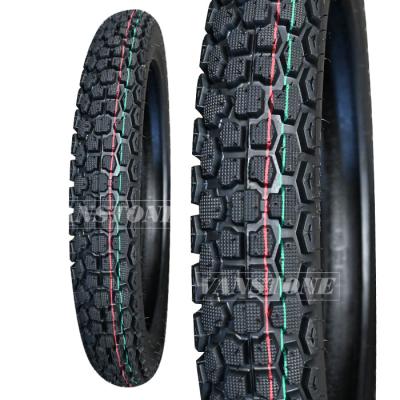 China Motorcycle Motobike 3.00-18 Vanstone Motorcycle Tire Wholesale Puncture Resistant Tire Off Road 2.75-17 Teeth for sale