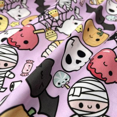 China Wholesale soft fusible woven poplin printing roll cartoon custom 100% cotton woven fabric fabric for kids clothes for sale