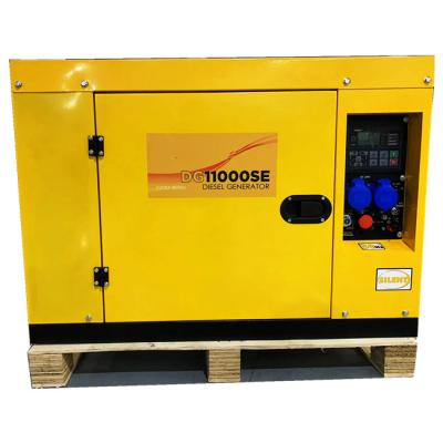 Китай 12.5 kva soundproof diesel generator продается