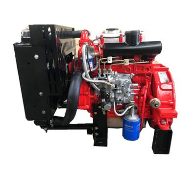 China 3 cylinder water cooling four stroke 24kw 33hp 3000rpm diesel engine for sale