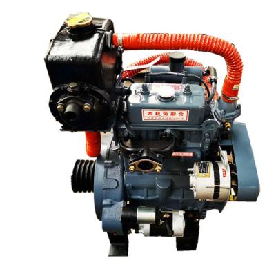 China Two Cylinder Marine Engine 38hp Water Cooled Ship 4 Stroke Marine Diesel Engine With Gearbox For Sale en venta