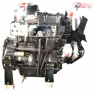 China 4-cylinder water cooling r4105zd power generator diesel engine for sale