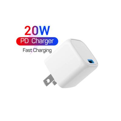 China New Original Mobile Phone PD 20W Charger 20W Type C Mobile Phone Charger For iPhone Charger for sale